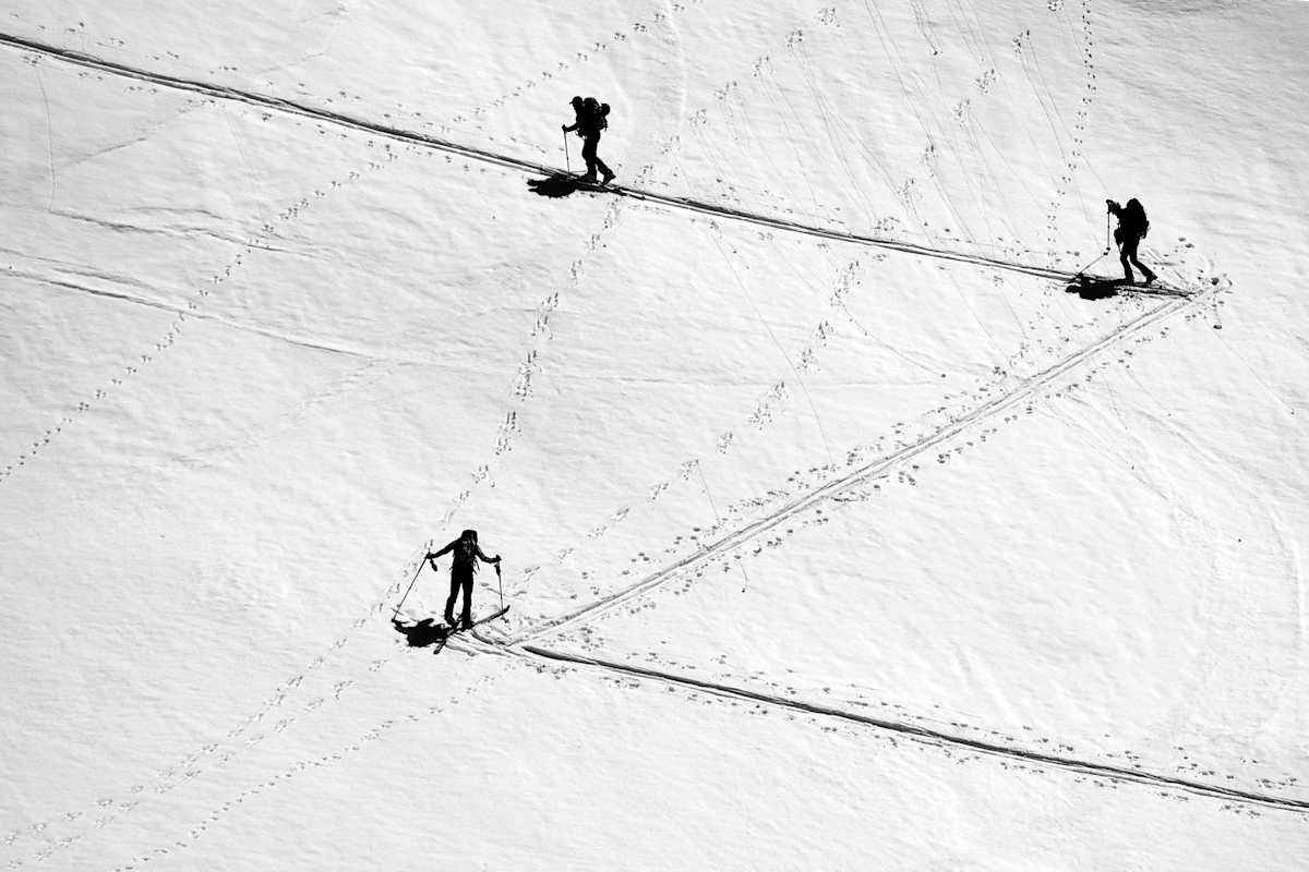 Spuranlage Skitour