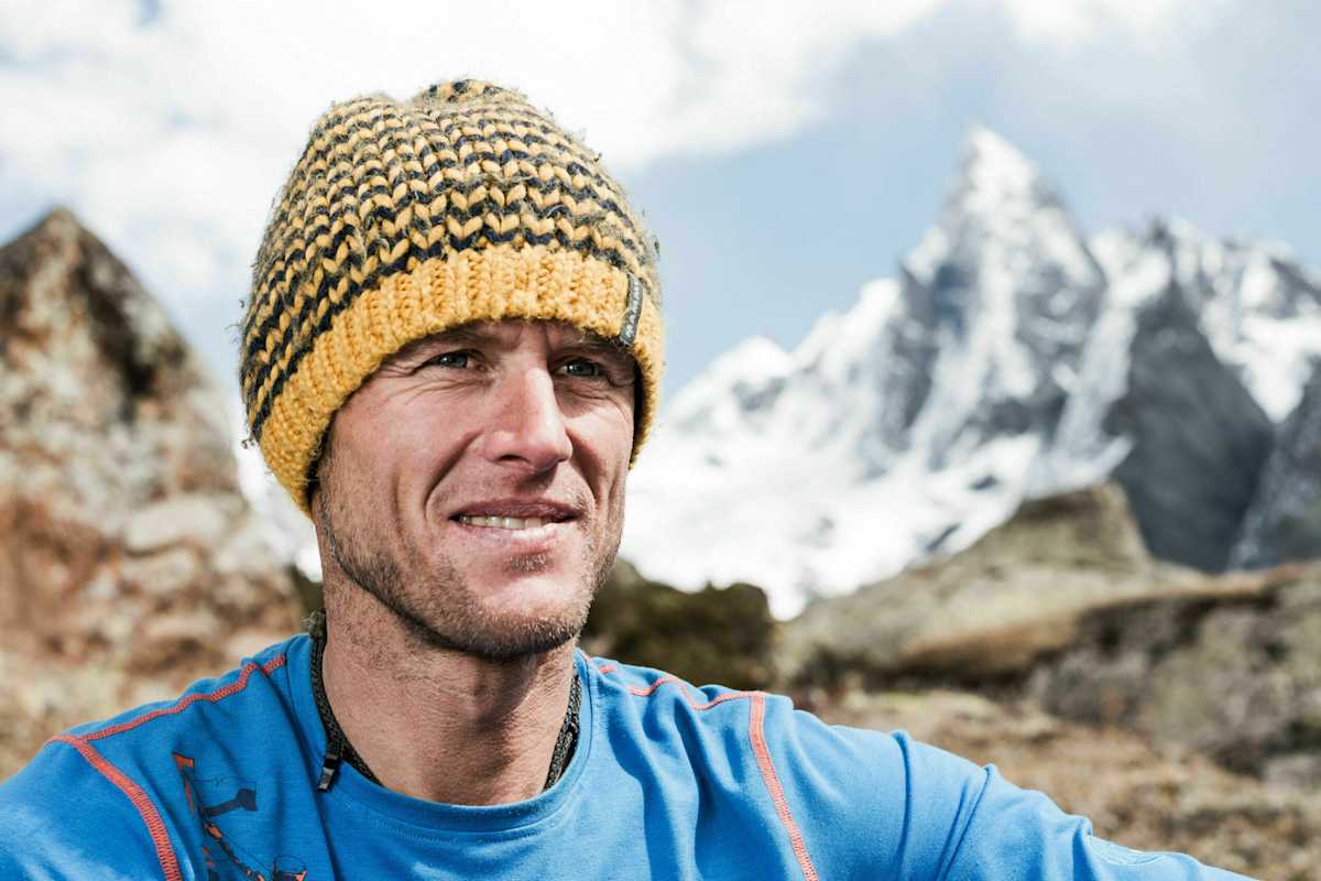 Stephan Siegrist bei Kishtwar im Himalaya