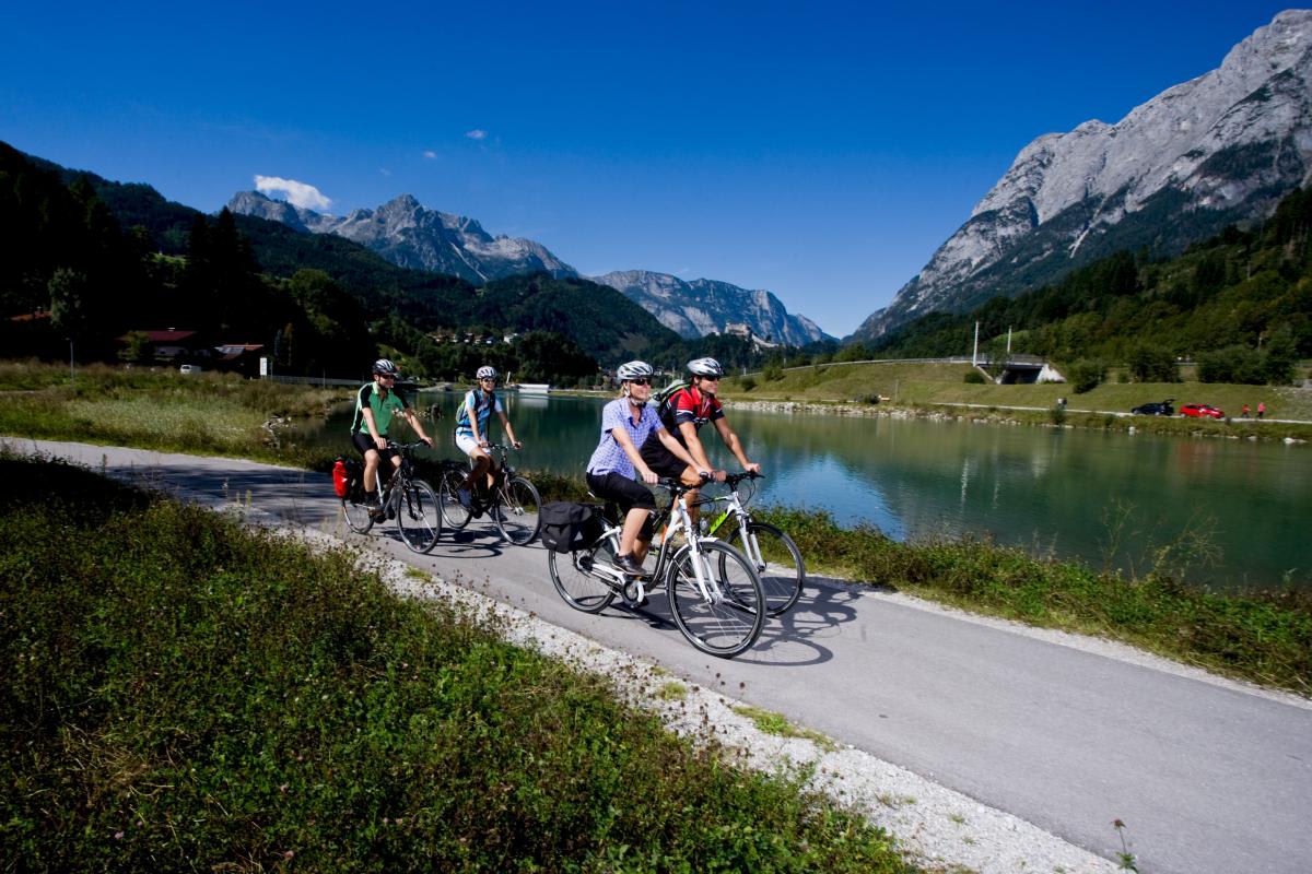 Auf dem Tauernradweg durch das Salzburger Land