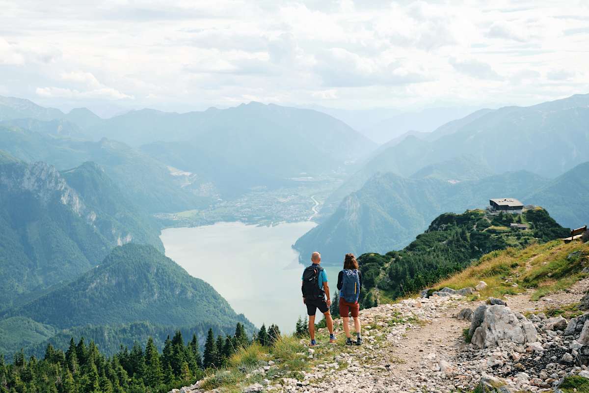 Traunstein Wanderung mit Traunsteinhaus