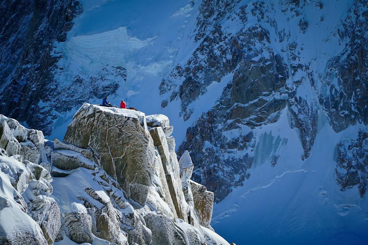 Gipfelgespräche unter vier Augen, Chamonix, Frankreich