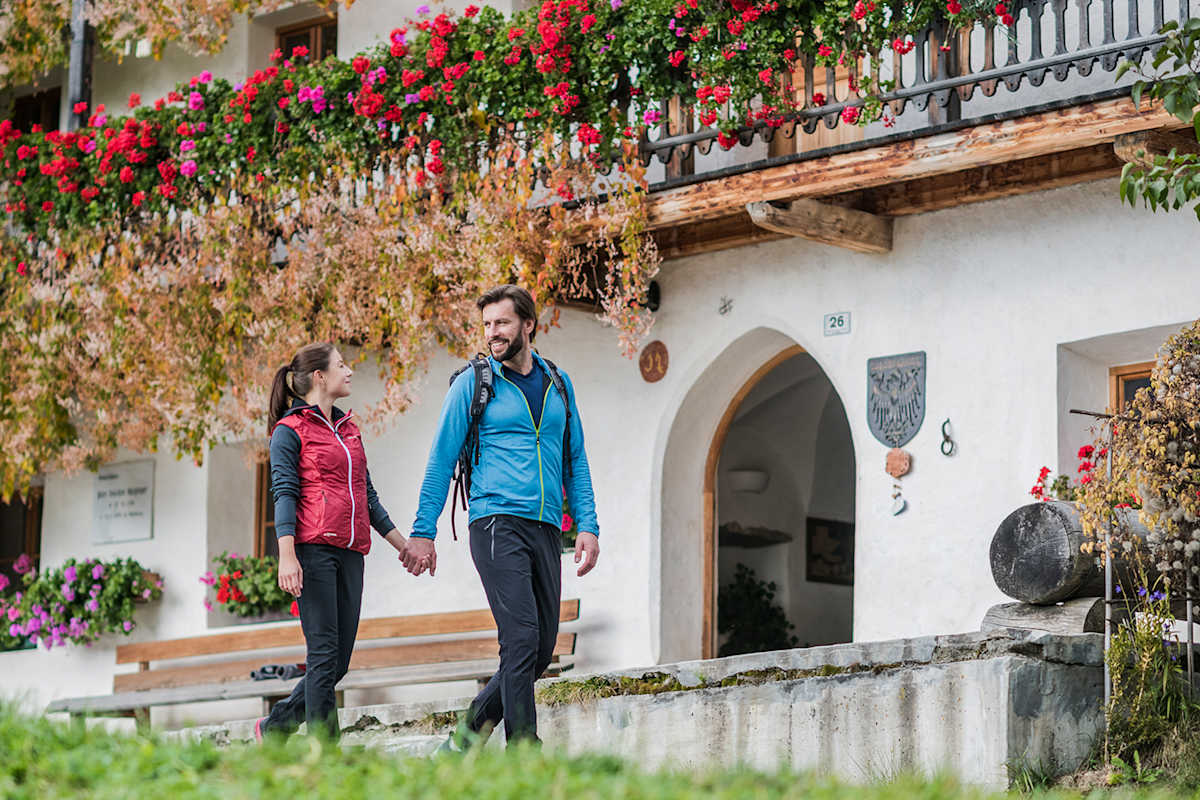 Entlang der Wanderwege im Gsiesertal befinden sich traditionsreiche Bauernhöfe und Almen.