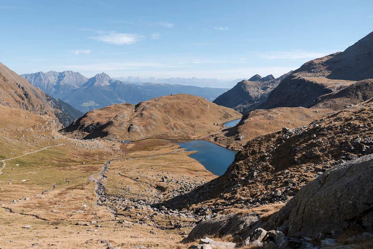 Spronser Seen und Oberkaser Alm