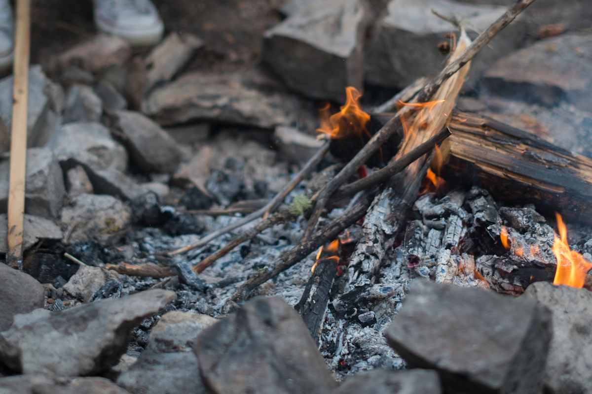 Lagerfeuer Campen