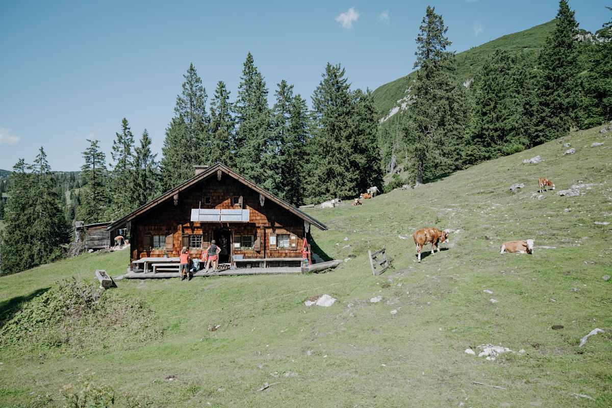 Zehnkaseralm am Untersberg