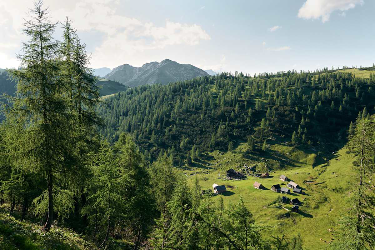 Hochmölbing Hütte in den Niederen Tauern