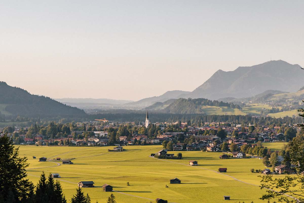 blick auf oberstdorf
