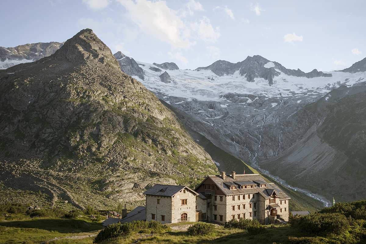 Berliner Hütte im Zillertal in Tirol