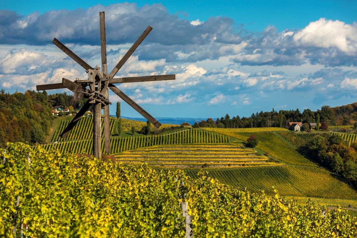 Klapotetz an der Südsteirischen Weinstraße