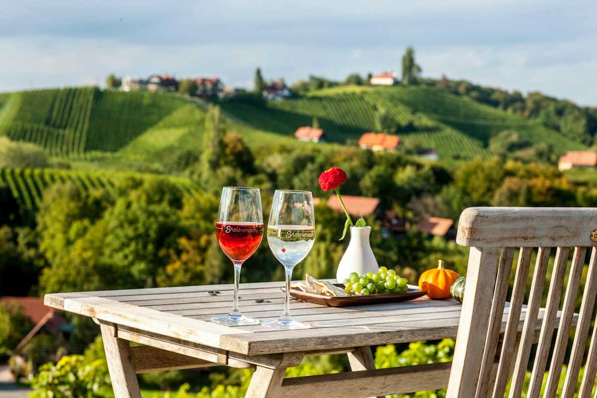 Auf der letzten Etappe sollte man sich viel Zeit lassen und das Lebensgefühl der Südsteiermark genießen