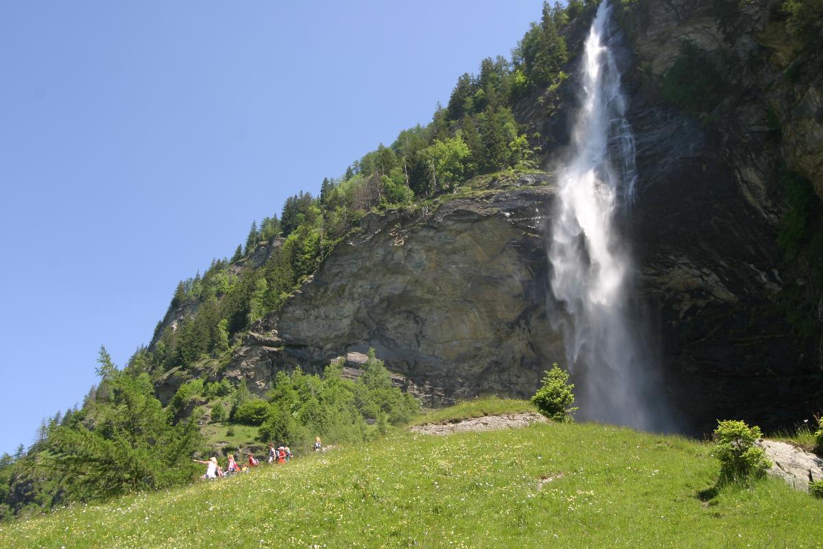 Aussichtskanzel unter Fallbachfall