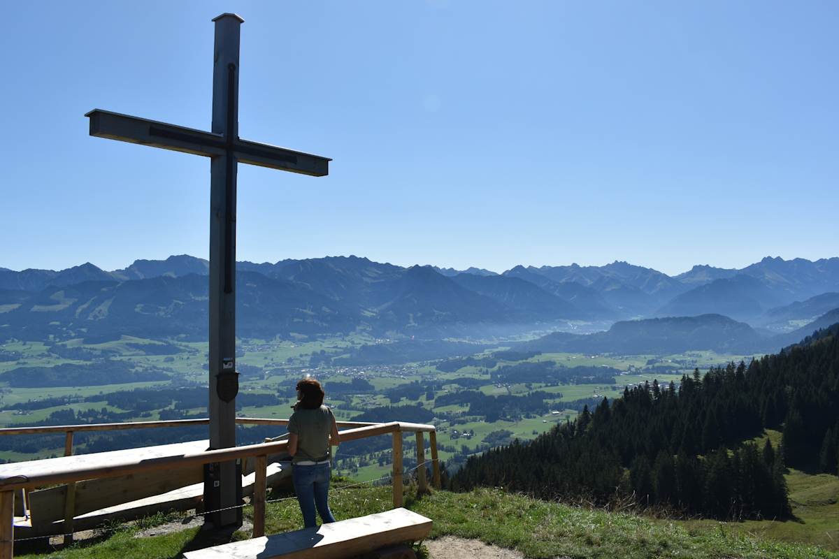 Ausblick vom Ofterschwanger Horn