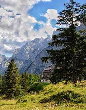 Salzkammergut-Berge Sommer