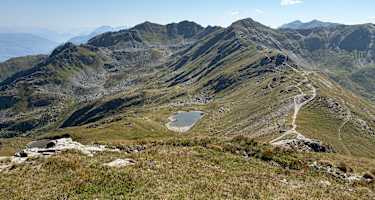 Bergsee am Karnischen Kamm
