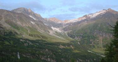 Raurisertal in den Hohen Tauern in Salzburg