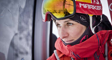 Freeride Doppel-Weltmeisterin Nadine Wallner
