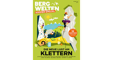 Jetzt überall im Zeitschriftenhandel – das Bergwelten Kletter-Special 2019