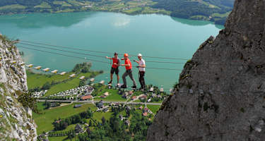 Drachenwand Klettersteig Mondsee