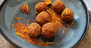 Energyballs mit Hagebuttenpulver