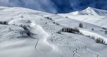 Reise Georgien Winter Freeriden Swanetien