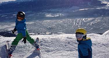 Skifahren mit Kindern