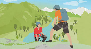 Bergwelten Mein erster Klettersteig