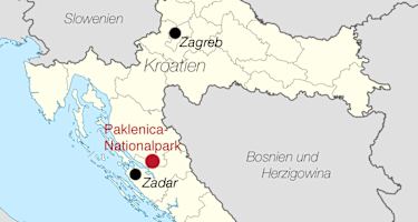 Karte Kroatien