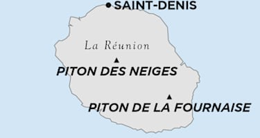 La Réunion Karte
