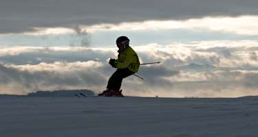 Kind Skifahren