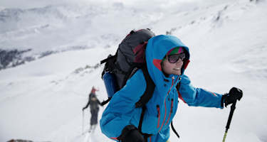 Gerti Ring in den Graubündner Alpen