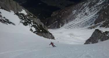 Schneeberg Abfahrt