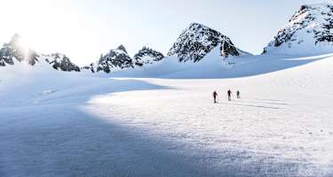 Skihochtour: Abfahrt