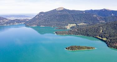 Blick auf den Walchensee