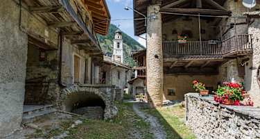 Idyllische aber einsame Dörfer im Valle Maira