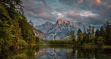Almsee, outdoor Fotografie, berge, see, wild