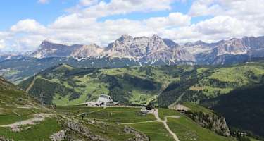 Blick auf die Kreuzkofelgruppe