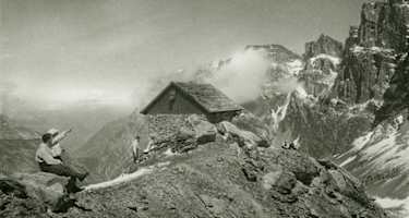 Grünhornhütte historisch