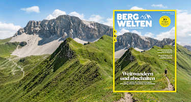 Das aktuelle Bergwelten Magazin (August/September 2022)
