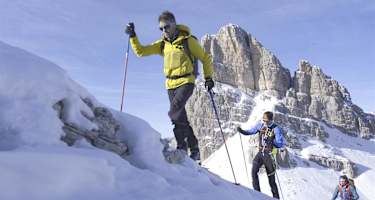 Auf dem Weg zum Rifugio Nuvolau