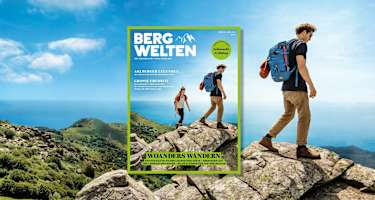 Jetzt überall im Zeitschriftenhandel – das Bergwelten Magazin (Februar/März 2019)