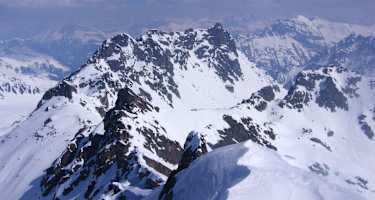 Rätikon in Graubünden: Blick vom Madrisahorn