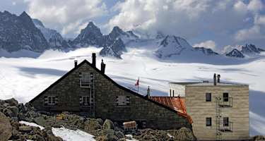 Cabane du Trient Trient-Gletscher