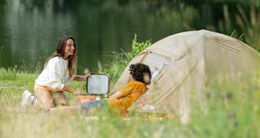 Camping Ausrüstung Liste zum Packen