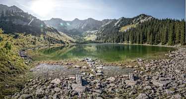Der Soiernsee im Karwendel, Mittenwald