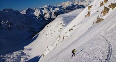 Winter: Auf Tour im Gelände