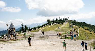 Der Spielplatz vom Wankhaus bei Garmisch-Partenkirchen