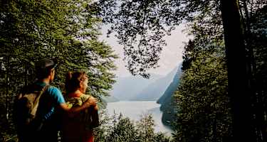 Wandern am Königsee zum Malerwinkel
