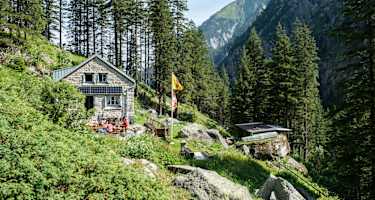 Die Treschhütte im Fellital