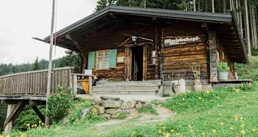 Die kleine, urige Hündeleskopfhütte