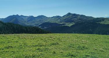 Ausblick vom Naturfreundehaus Medergerfluh